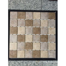 Mosaïque en pierre de marbre naturel pour salle de bain